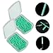 ibasenice 60pcs Shaped Fishing Drift Stoppers Sliding Float Connectors for Enhanced Fishing Efficiency Suitable for Freshwater