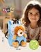 Imagen de NICI mochila infantil azul 2 en 1 con león de peluche 25cm