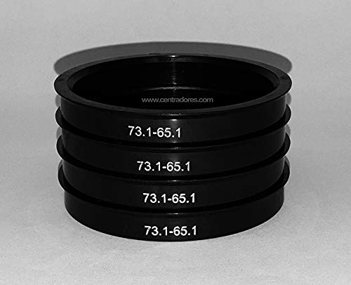 Kit de 4 Anillos de centraje 73.1 Exterior a 65.1 Interior