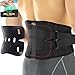 Faja Lumbar Hombre y Mujer con Soporte Extraible Avanzado- Incluye Almohadilla de Gel Reutilizable para Termoterapia Frio Calor (Medium)