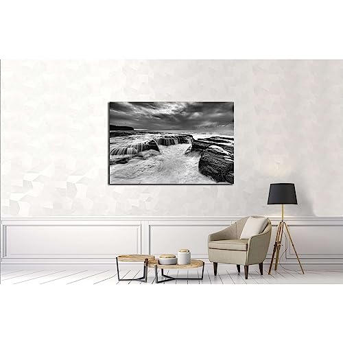 Toile Collaroy beach Sydney au lever de soleil pour salon moderne