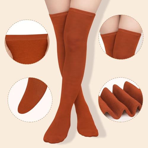 Image of Chalier Womens Thigh High Socks, Thigh Socks Stockings for Women