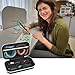 PAIYULE Case Compaitble with 3Doodler Flow for 3D Printing Pen for Teens Adults Creators, Storage Holder for 3D Pens Free Refill Filaments, Organizer Box for Printer Drawing Accessories (Bag Only)
