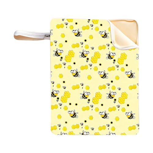 Tiajingzi Bolsas para guardar pan, bolsas de alimentos reutilizables con gran capacidad | Cera de abeja para cocina, pan fresco y bolsas de almacenamiento, para interior y exterior, pícnic, camping
