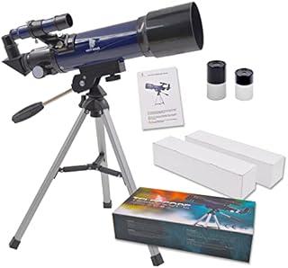 GEERTOP Ultra-Clear Astronomical Refractor Tabletop Telescope with Tripod Finder Scope 400X70mm for Beginner Sky Gazers Teens