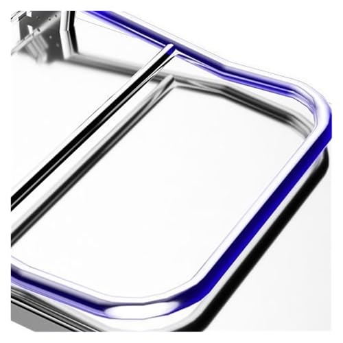 Carretilla plegable de acero inoxidable con rueda de freno 6 pulg miniatura 6