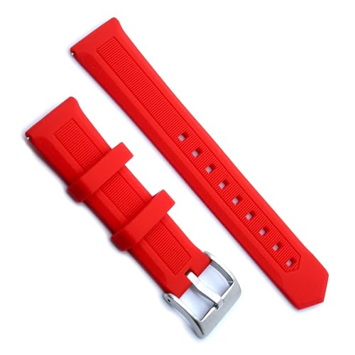 Image of WAMD Quick Release Silicone Rubber Watch Straps - Mercury - 18mm, 20mm, and 22mm Watch Straps for Watches.