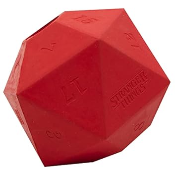 Chew King Stranger Things Dice Fetch Balls, Medium