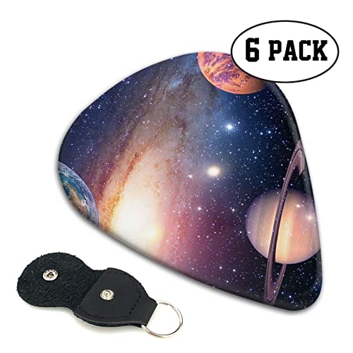 Universe Planet Lot de 6 médiators imprimés pour guitare acoustique, guitare électrique avec boîte de rangement - Les Beatles, Paul McCartney, John Lennon, RIngo Starr, George Harrison Universe Planet Lot de 6 médiators imprimés pour guitare acoustique, guitare électrique avec boîte de rangement – Image 3