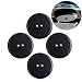 Dewhel Jack Pad Adapter Billet Anodized Black Aluminum Floor Jack For Corvette C7/C6 Premium bolt on Jack Points - 4 pack