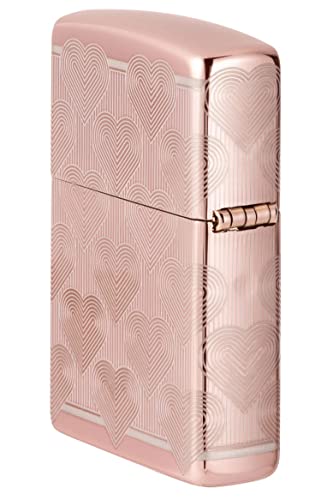 Encendedor Zippo grabado personalizado diseño corazón miniatura 3