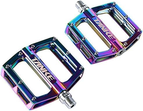 Oil Slick Pedales de bicicleta de montaña MTB Platcompatible Withm Pedales de bicicleta de carretera de aluminio Rodamiento Anti-Silp Bmx Pedales de