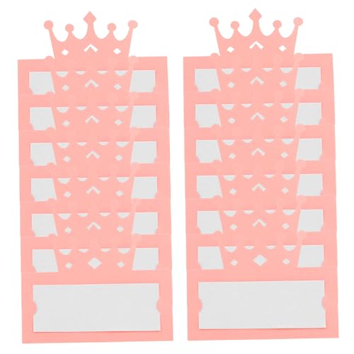 50pcs Elegant Crown Design Table Name Cards Blank Place Cards for Weddings Birthday Parties and Banquets for Unique Guest Seating Arrangements