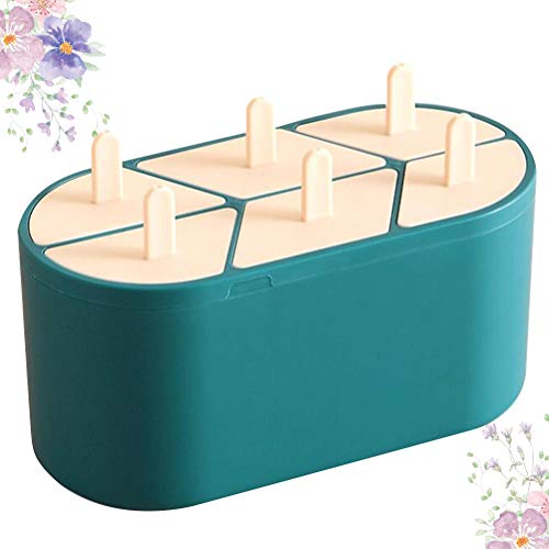 Doitol Molde de cubo de gelo para coquetéis de uísque, treliça de gelo, molde durável de picolé para