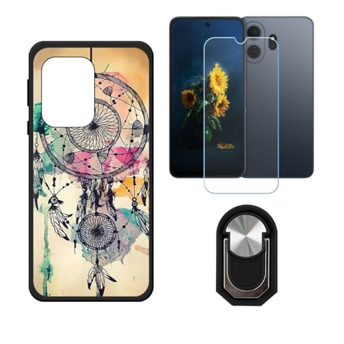 BMPNLSZ �K�p TCL NxtPaper 70 Pro�p+HD�����K���X�ɓK�����ėpTPU�P�[�X�A�V���J�Q���P�[�X�o���p�[�ی�o�b�N�P�[�X-�ɓK����9�d�x�X�N���C�u�h�~�X�N���[���v���e�N�^(6,9") + ���O���\�Ŕėp�I��360�x��]�\�ȃX�e