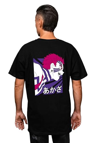 Image of Men's Teddy Oversized Printed Cotton Rich Round Neck Half Sleeves Tshirt