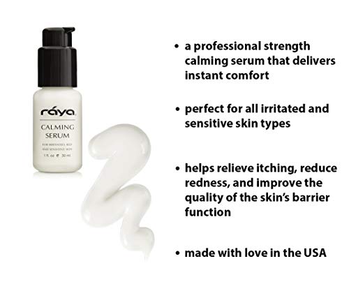 Raya Calming Serum (504) | Calming Facial Treatment For Irritated And Sensitive Skin | Helps Relieve Inflammation And Reduce Redness #TOP2