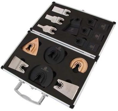 PTI 13pc Oscillating Multi Tool Blade Kit in Aluminium Case