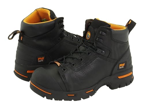 Image of Timberland PRO Men's Endurance 6 Inch Steel Safety Toe Puncture Resistant Waterproof Industrial Work Boot