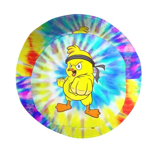 Image of Funny Duck Bucket Hat Fisherman Hat Beach Travel Sun Hat Outdoor Cap for Unisex Men Women