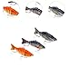 Menolana 3 Pieces Fishing Lures Hard Lures Accessories Equipment Fishing Baits Swimbaits for Freshwater and Saltwater Crappie Catfish, Style B