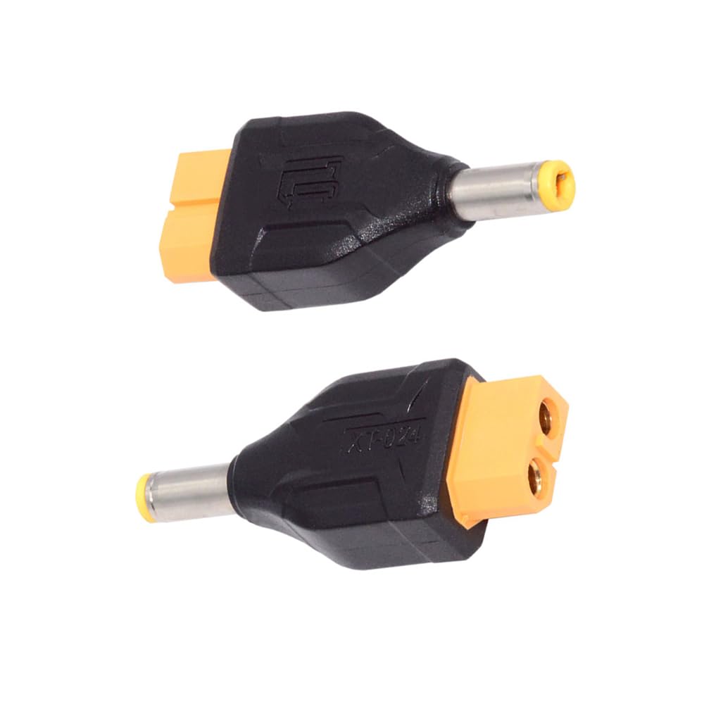NFHK Adapter XT60 Female SC100 Protocol to DC 5.5x2.5mm Male Fast Charging Adapter for RC Lipo Battery Quadcopter Multicopter Aeromodelling