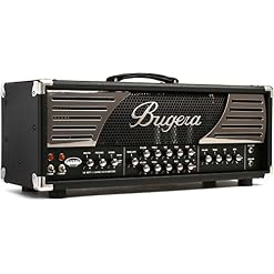 Bugera 333XL Tête d’Ampli à Lampes Haut de Gamme Puissance 120 Watt 3 Canaux avec Reverb - Les Beatles, Paul McCartney, John Lennon, RIngo Starr, George Harrison