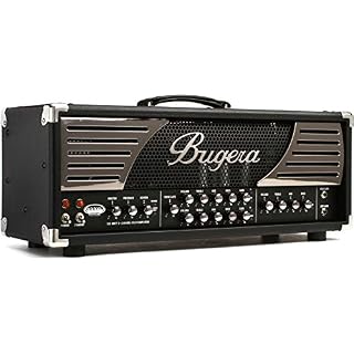 Bugera 333XL Tête d’Ampli à Lampes Haut de Gamme Puissance 120 Watt 3 Canaux avec Reverb - Les Beatles, Paul McCartney, John Lennon, RIngo Starr, George Harrison