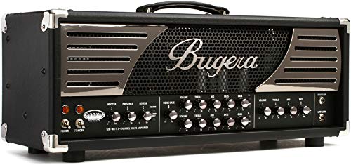 Bugera 333XL Tête d’Ampli à Lampes Haut de Gamme Puissance 120 Watt 3 Canaux avec Reverb - Les Beatles, Paul McCartney, John Lennon, RIngo Starr, George Harrison Bugera 333XL Tête d’Ampli à Lampes Haut de Gamme Puissance 120 Watt 3 Canaux avec Reverb