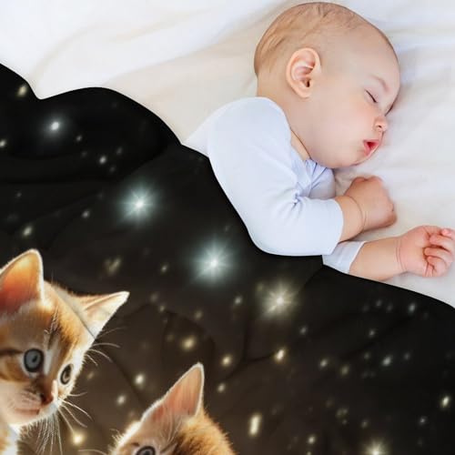 Couverture chat mignon sur canapé pour des soirées cocooning et douillettes - 5