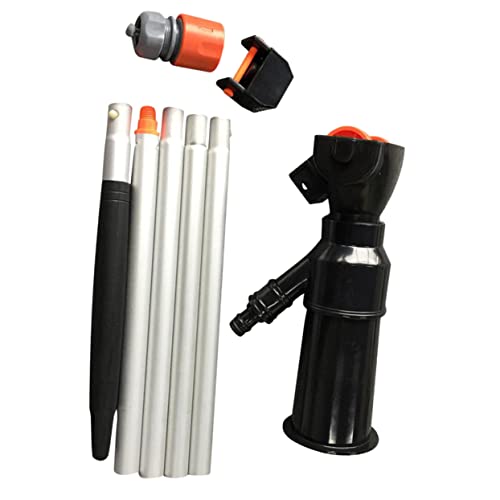 Milisten 1 Juego Limpiador De Piscinas Limpiadores Kit De Limpieza Aspirador De Piscina para Piscina Elevada Pequeño Vacío Orange