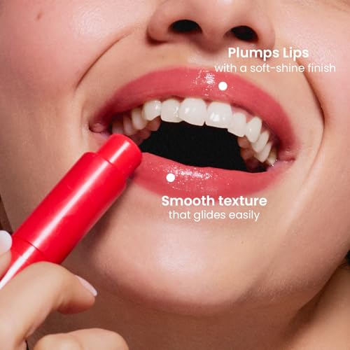 Image of Dot & Key Barrier Repair Hydrating Lip Balm SPF 50 | Strawberry Red | Repairs Damaged Lip Barrier | High Tinted | 4.5 gm