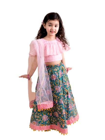 Pspeaches Girls Lehenga And Choli With Dupatta - Review, Price and Buying Guide