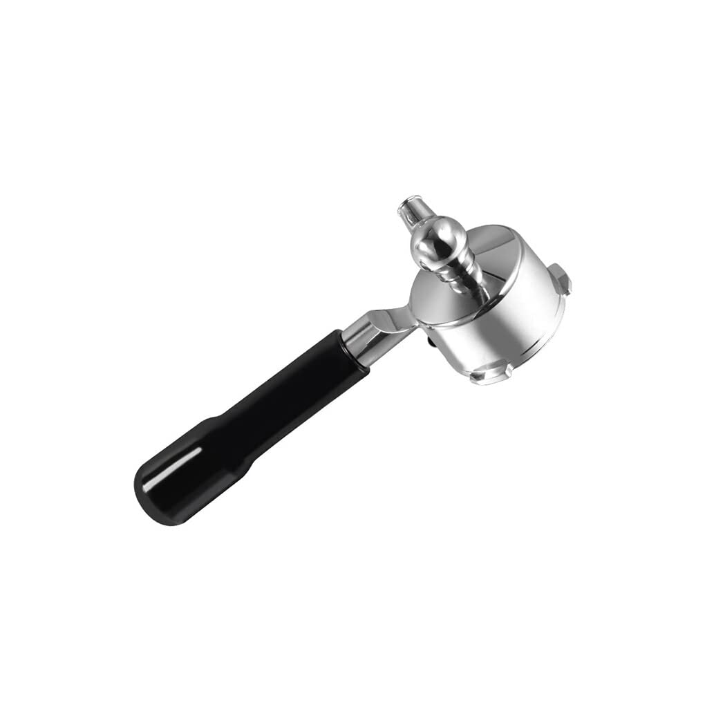 QUNINE Mango para máquina de café Profesional Modificado Solo Antideslizante portafiltro de Acero Inoxidable Accesorios de Comedor, Tipo 1 (Tipo 3)