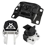 BHB 3Pcs Engine Motor Mount & Transmission Mount Compatible with Ford Focus 2012-2018 L4 2.0L #A5312 A5520 A5612