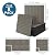 8-Pack Peel and Stick Acoustic Wall Panels, 11.8" x 11.8" PET Soundproof & Noise Cancelling Acoustic Felt, Self-Adhesive 3D Sound Absorbing Slat Wall Paneling for Interior Wall Decor, Gray