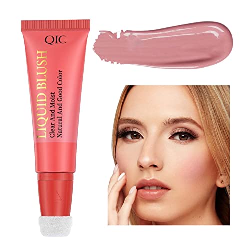 Colorete líquido para mejillas, rubor 2 en 1, multistick natural para uso durante todo el día para mejillas, labios, ojos, cosméticos para el cuidado la piel, maquillaje Imtrub