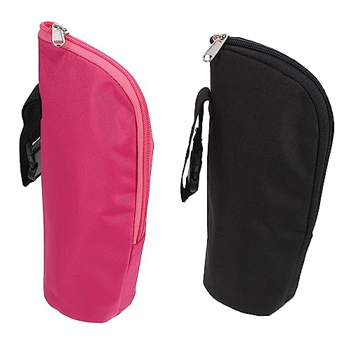 JOINPAYA 2個ベビー哺乳瓶カバー ボトルプロテクター 熱絶縁スリーブ 持ち運び便利 ジッパー付き 赤ちゃん用品 お出かけに適したボトルカバー