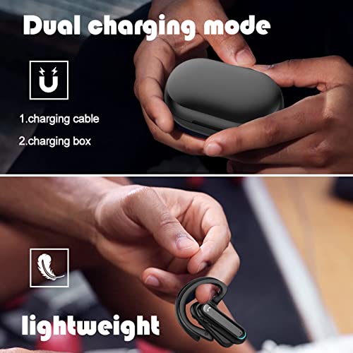 Auriculares Open Ear Bluetooth con Microfonos Duales y Cancelacion de Ruido miniatura 4