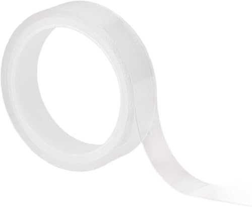 GOO GOO Single Sided Tape Roll for Hair Extensions, 0.3inch x 1.8 Yards, Strong Adhesive for Secure Tape-in Extensions, Easy to Apply & Remove