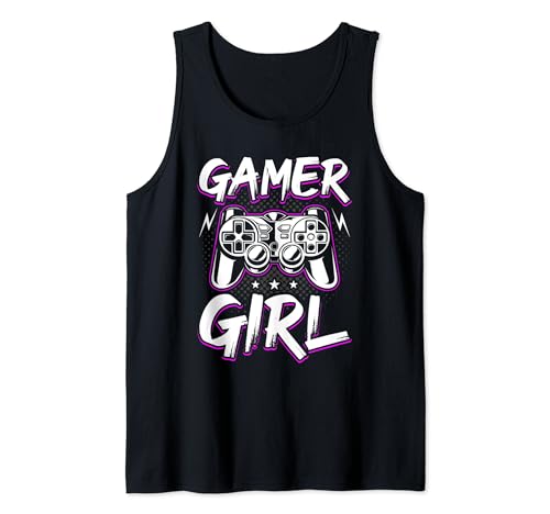 Gamer Girl Video Gamer Gaming Camiseta sin Mangas