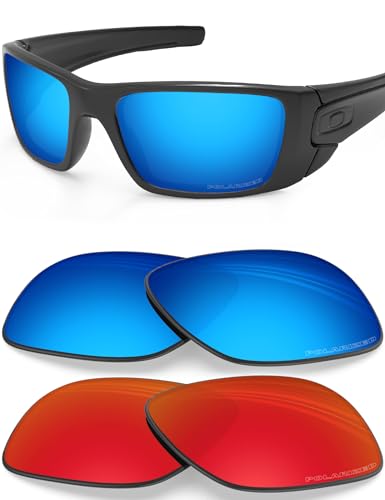 Image of BLAZERBUCK Polarized Replacement Lenses for Oakley Fuel Cell OO9096-2 Pairs