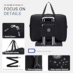 COSCOOA Lightweight Ryanair Carry on Bag 55x40x20 cm Personal Item Bag for Airlines,22x14x9 Cabin Bag Luggage,45L Foldable Travel Duffel Bag for Women Men,Waterproof Weekender Overnight Bags