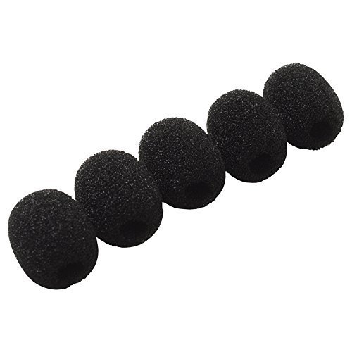[ノーブランド品] ヘッドセット インカム マイク風防 ピンマイク 放送 マイクスポンジ 5個セット 黒 9jupf8b Amazon.co.jp: ヘッドセット インカム マイク風防 ピンマイク 放送