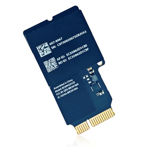Airport Wireless Network Card,WiFi Bluetooth 4.0 Bt Wireless WiFi Airport Card BCM94331CD Replacement for iMac 21.5