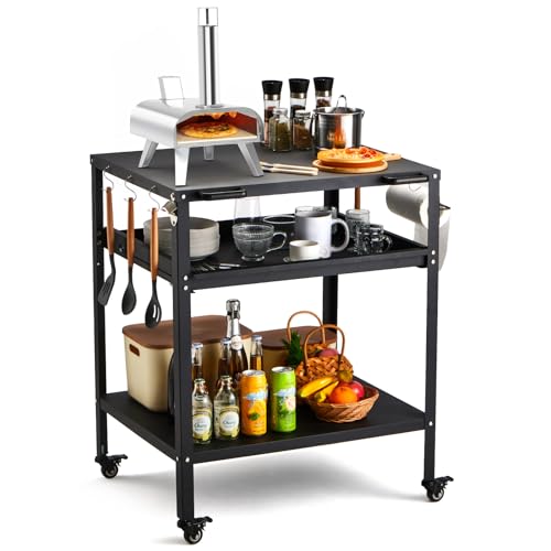 Tyfnry Outdoor Grill Cart