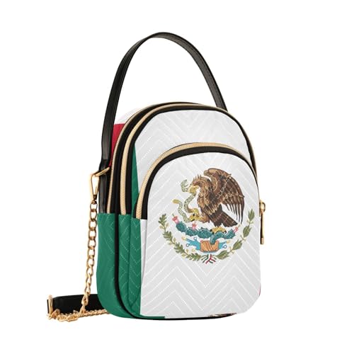 Image of Patriot Flag Cell Phone Purse Crossbody Handbag Durable Shoulder Bag Sturdy Travel Pouch