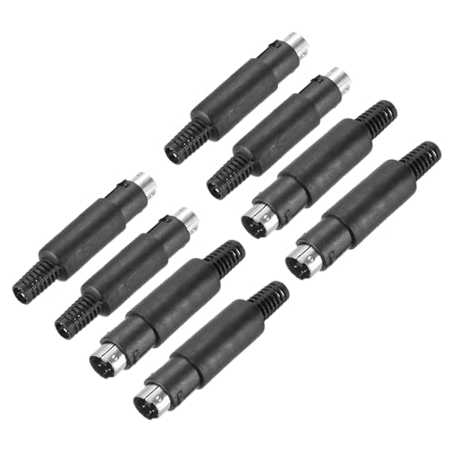 Prise mini DIN S-Vidéo 5 broches mâle pour câble de transmission signal TV et ordinateur