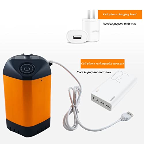 Douche électrique portable avec écran numérique intelligent et charge USB
