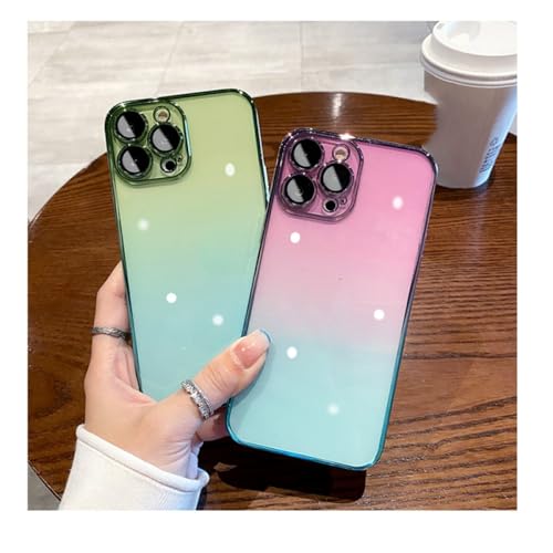 Coque transparente iPhone 15 antichoc avec bumper rose pour protection contre les chutes - 5